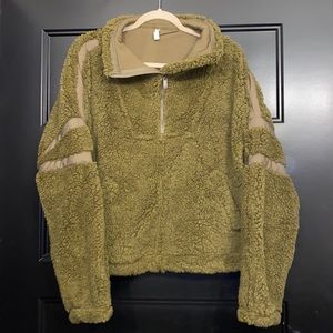 Free People Movement Sherpa Quarter Zip